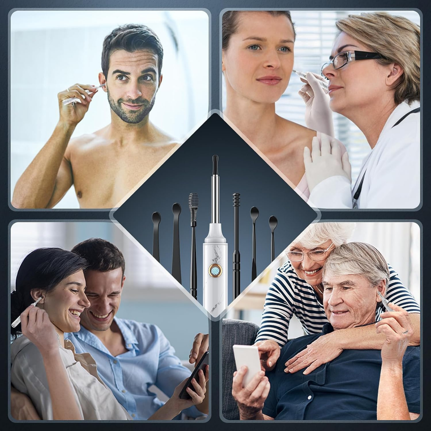 Limpiador de Oidos con Camara